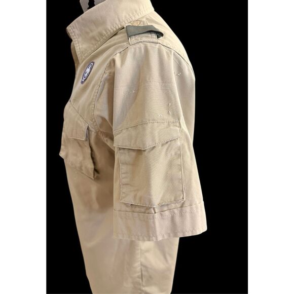 Boy Scouts of America Official Uniform Shirt Men's Small Polyester Blend Patches - Picture 10 of 15